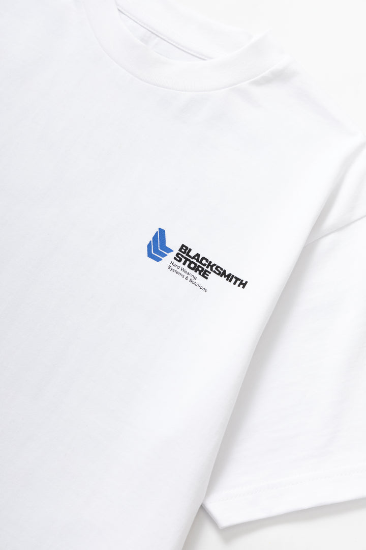 Blacksmith - Heavy Goods Tee - White