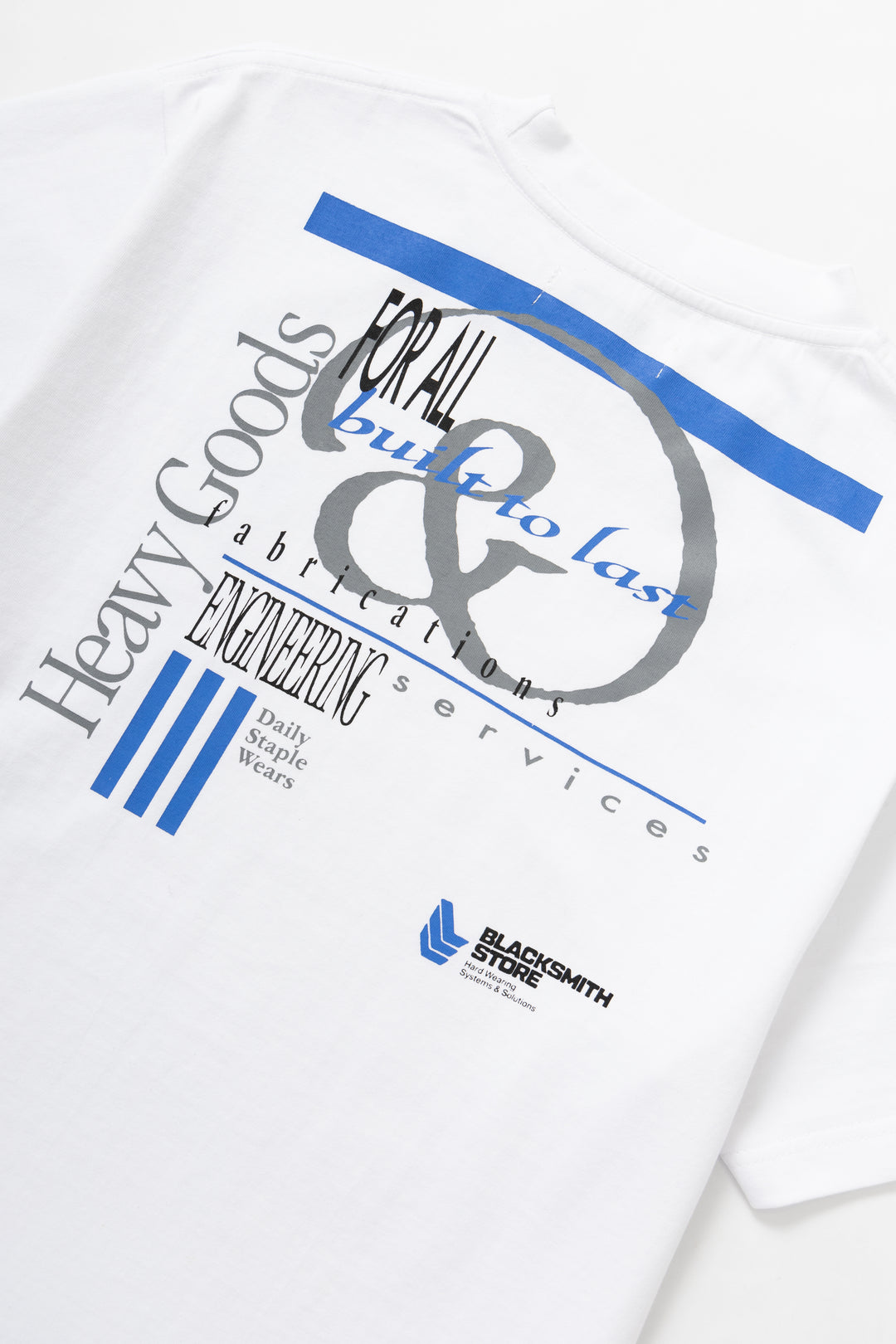 Blacksmith - Heavy Goods Tee - White