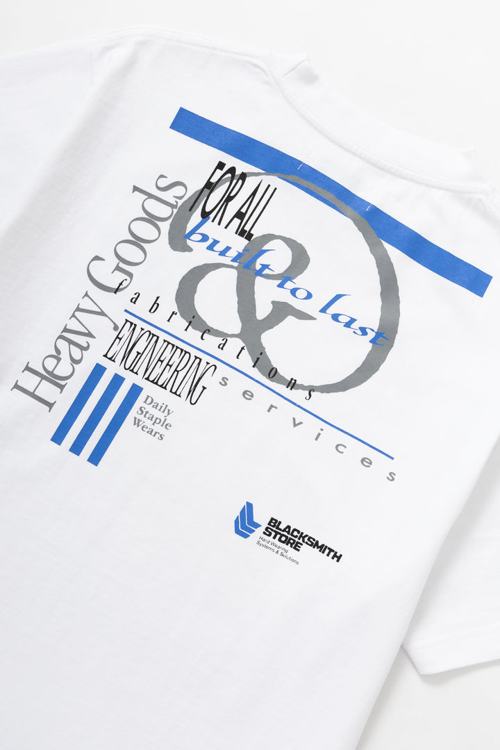 Blacksmith - Heavy Goods Tee - White