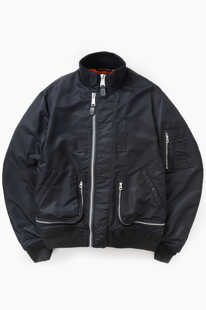 Schott N.Y.C - Tactical Bomber Jacket - Black