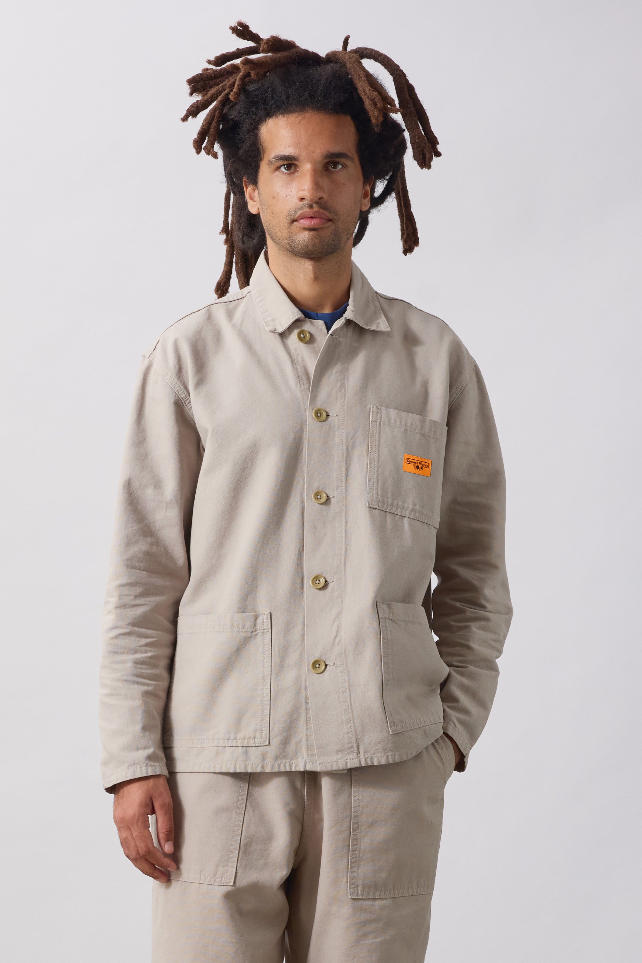 Service Works - Classic Chore Shirt - Stone – Blacksmith Store