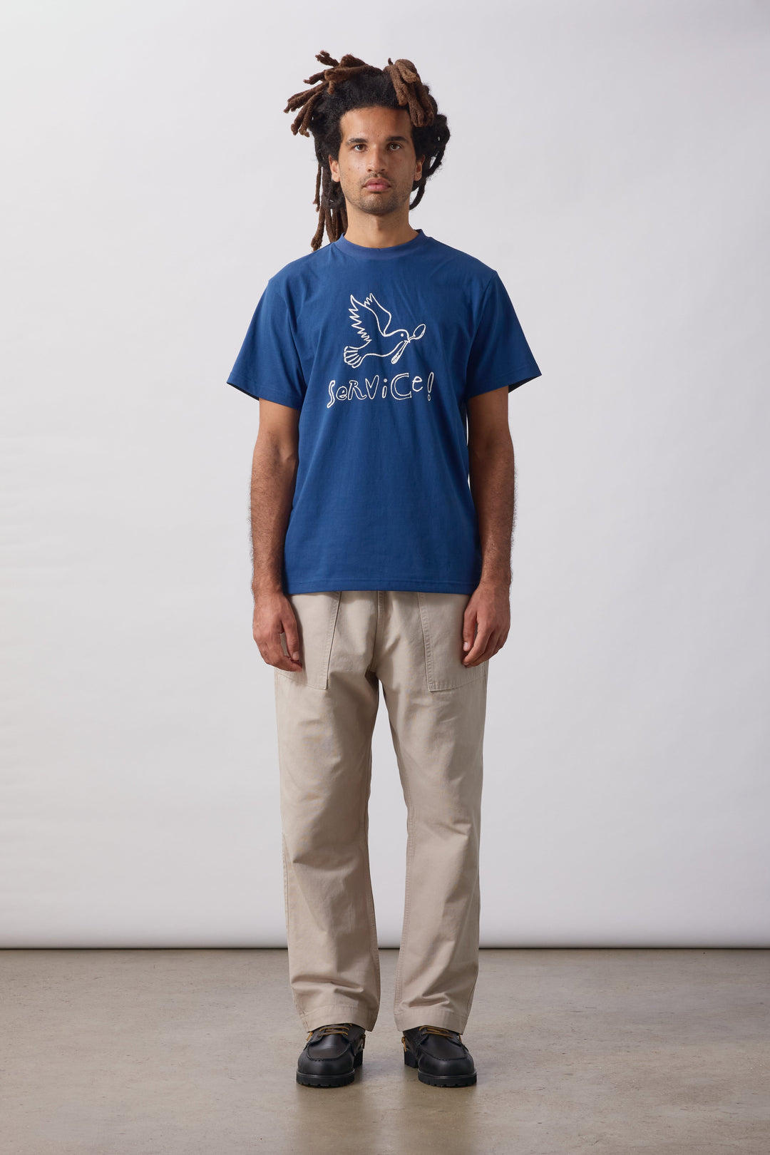 Service Works -  Dove Tee - Navy