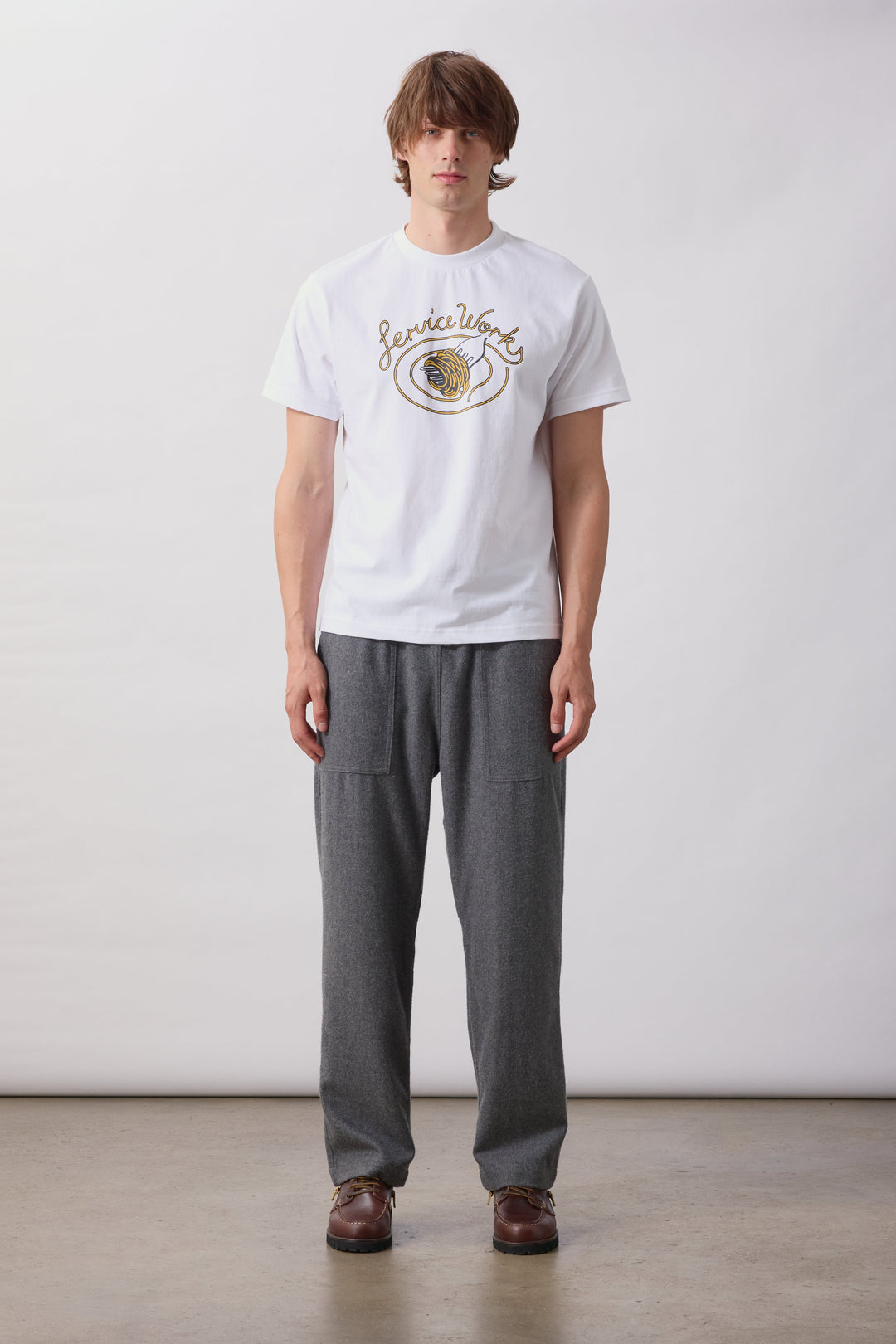 Service Works -  Spaghetti Tee - White