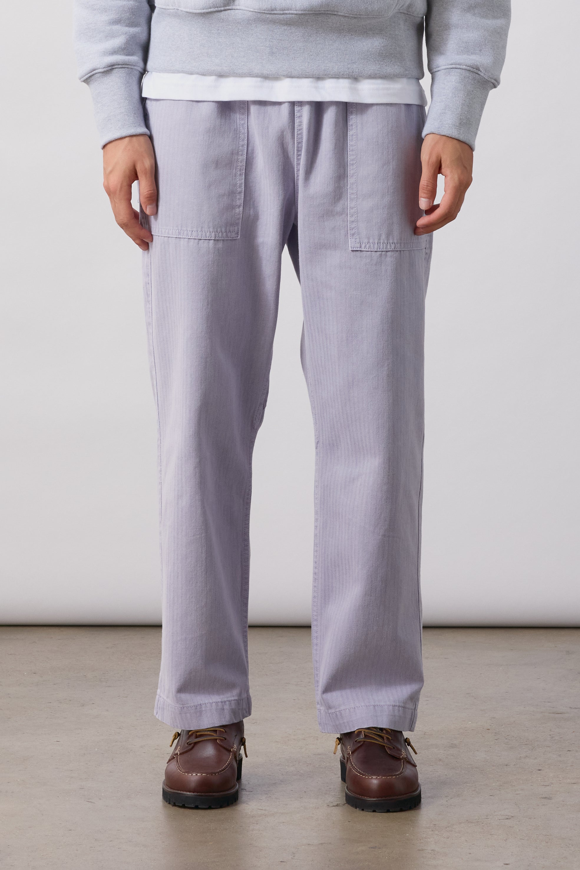 Service Works - Pigment Herringbone Chef Pants - Lavender