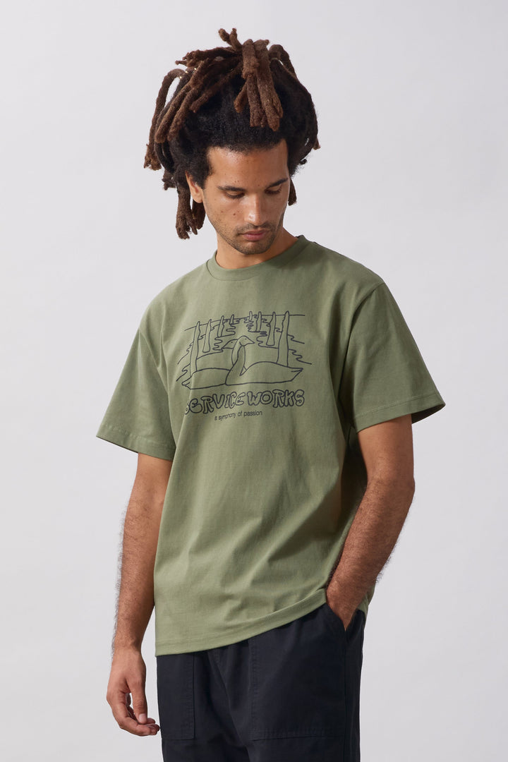 Service Works -  Symphony Tee - Olive