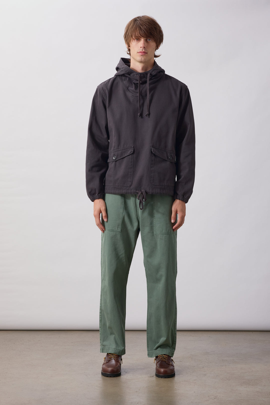 Service Works -  Pigment Herringbone Smock 2.0 - Black