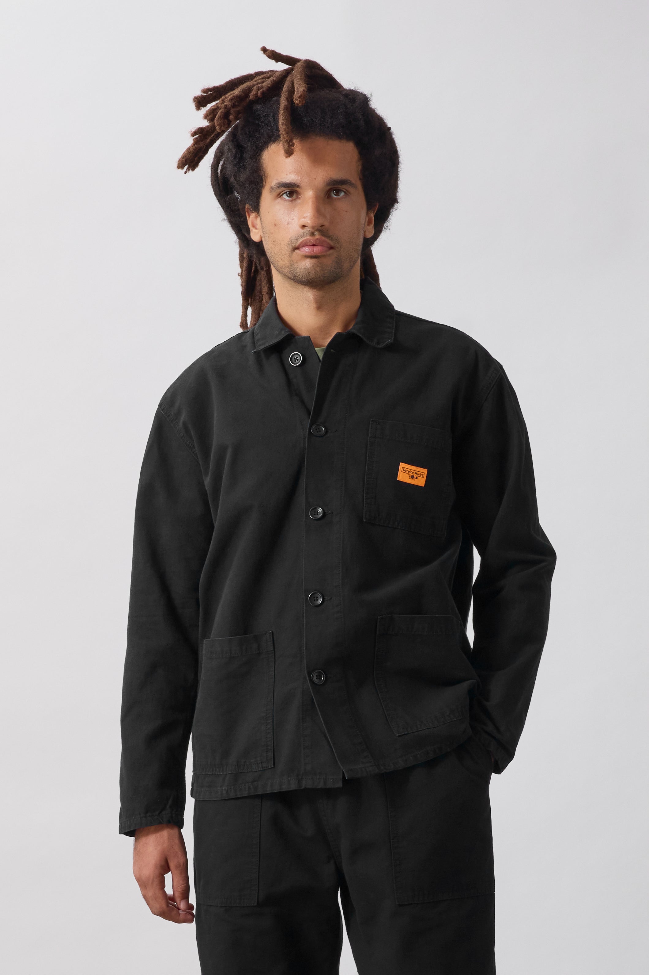 Service Works - Classic Chore Shirt - Black – Blacksmith Store