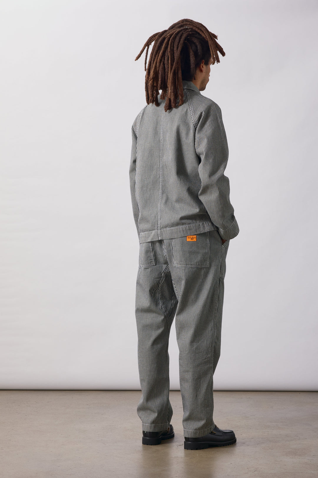 Service Works -  House Gingham Chef Pants - Black