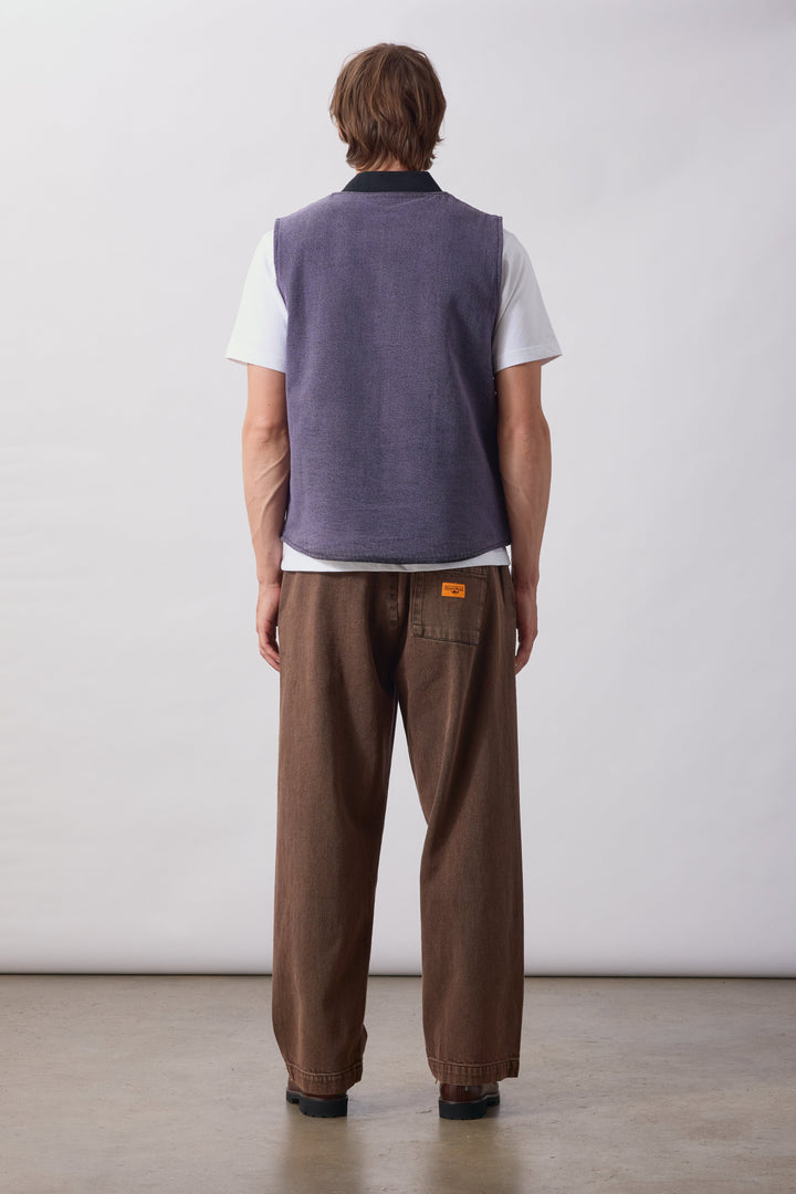 Service Works -  Over-Dyed Easy Chef Pants - Umber