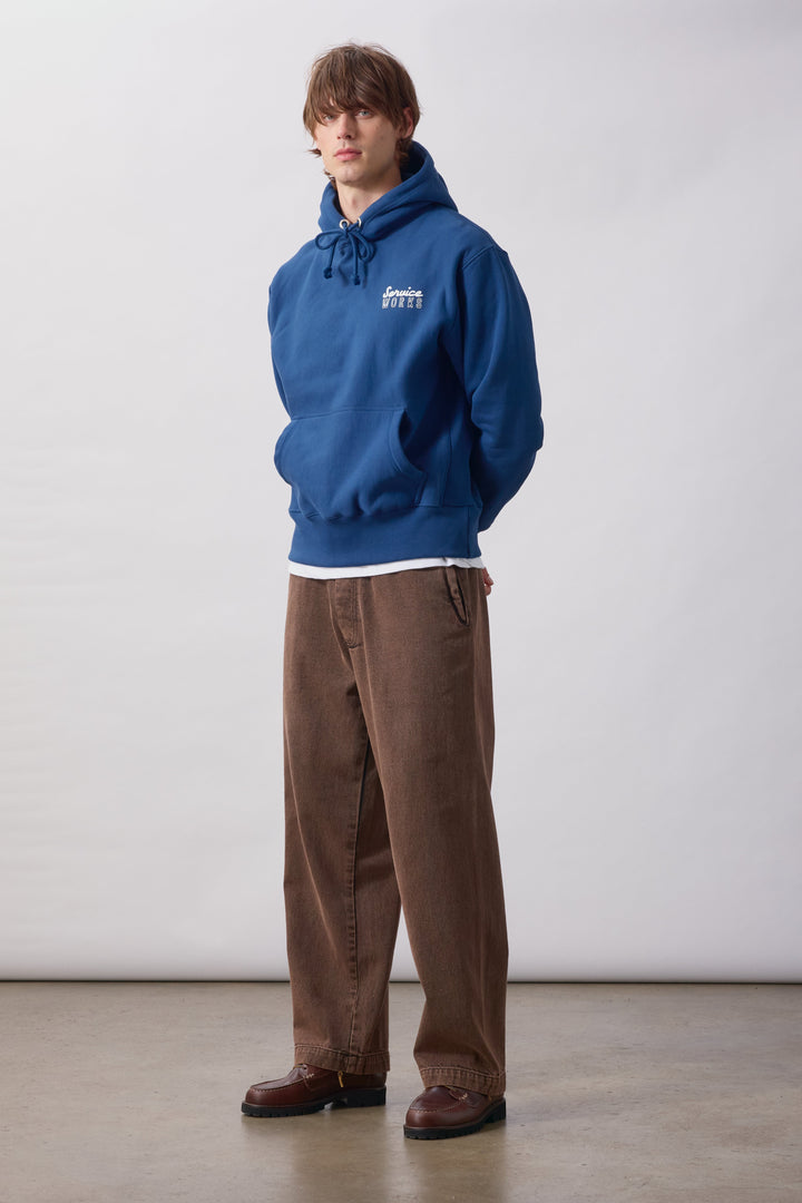 Service Works -  Eating Adventures Hoodie - Navy