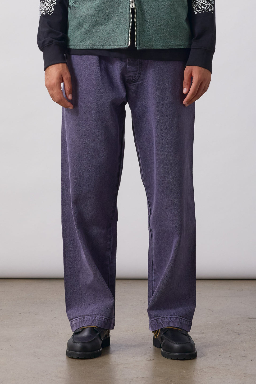 Service Works -  Over-Dyed Easy Chef Pants - Mauve