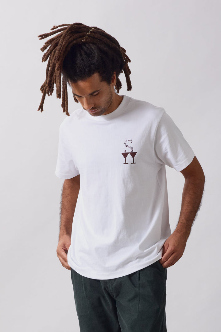 Service Works -  Martini Tee - White