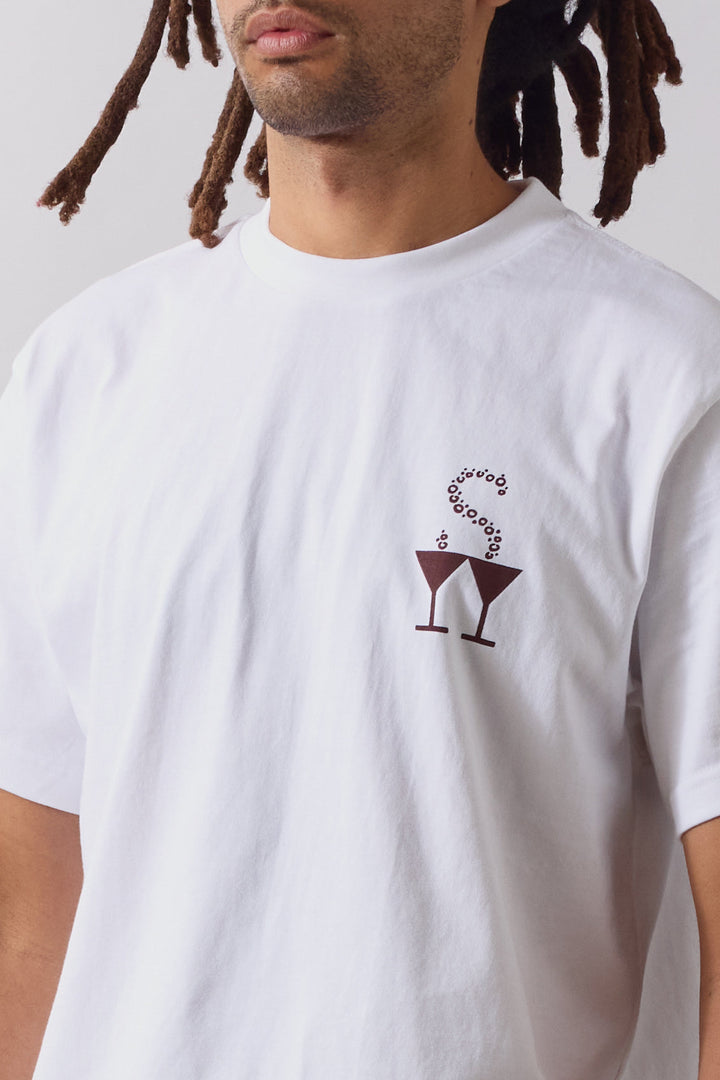 Service Works -  Martini Tee - White