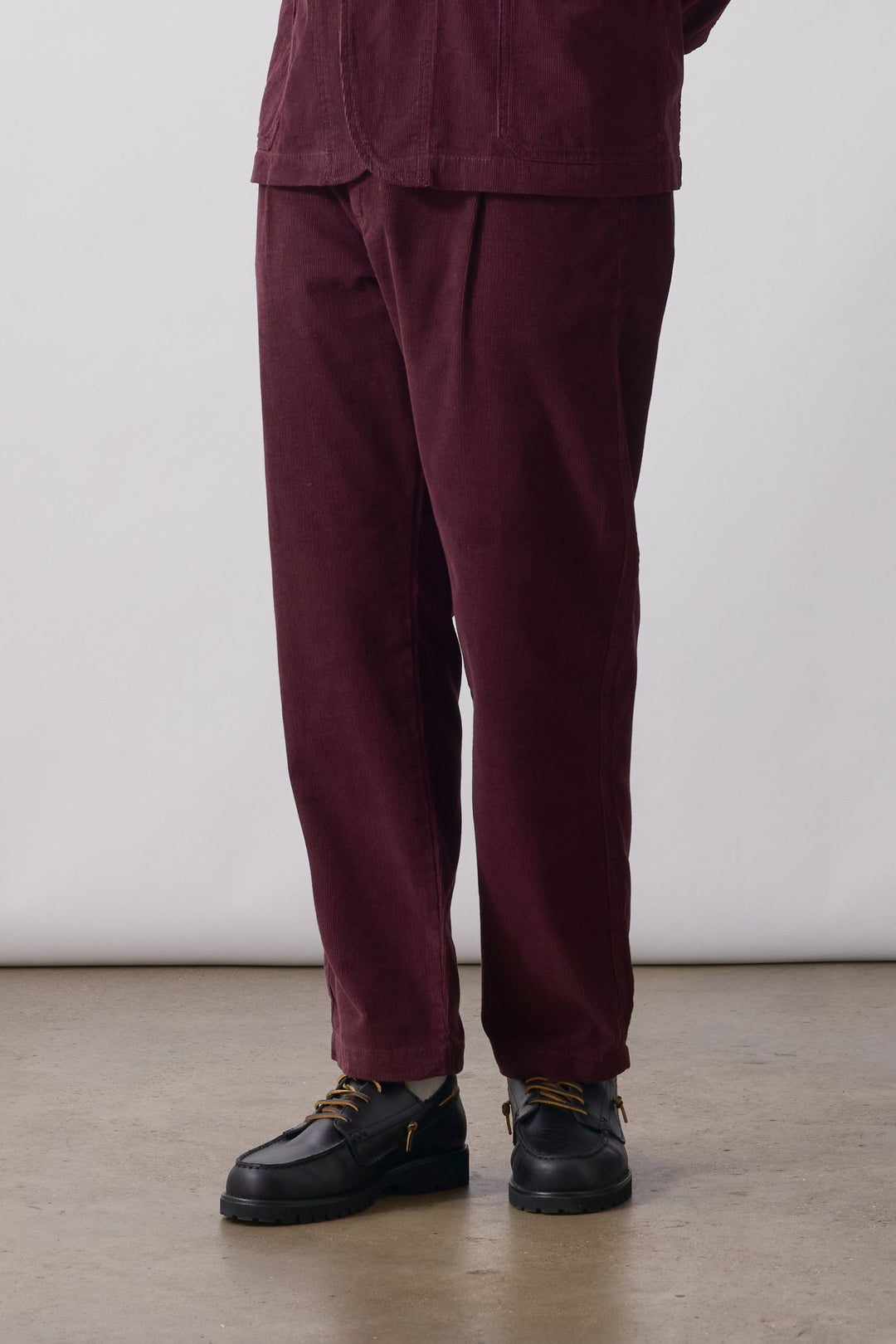 Service Works -  Fine Cord Waiter Pants - Burgundy