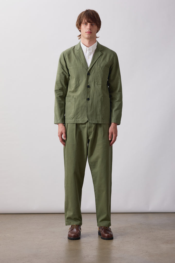 Service Works -  Twill Part Timer Pant - Olive