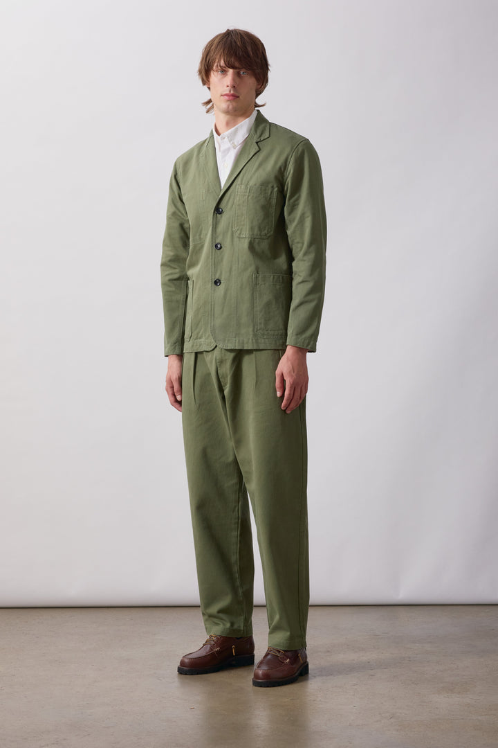 Service Works -  Twill Server Suit Jacket - Olive