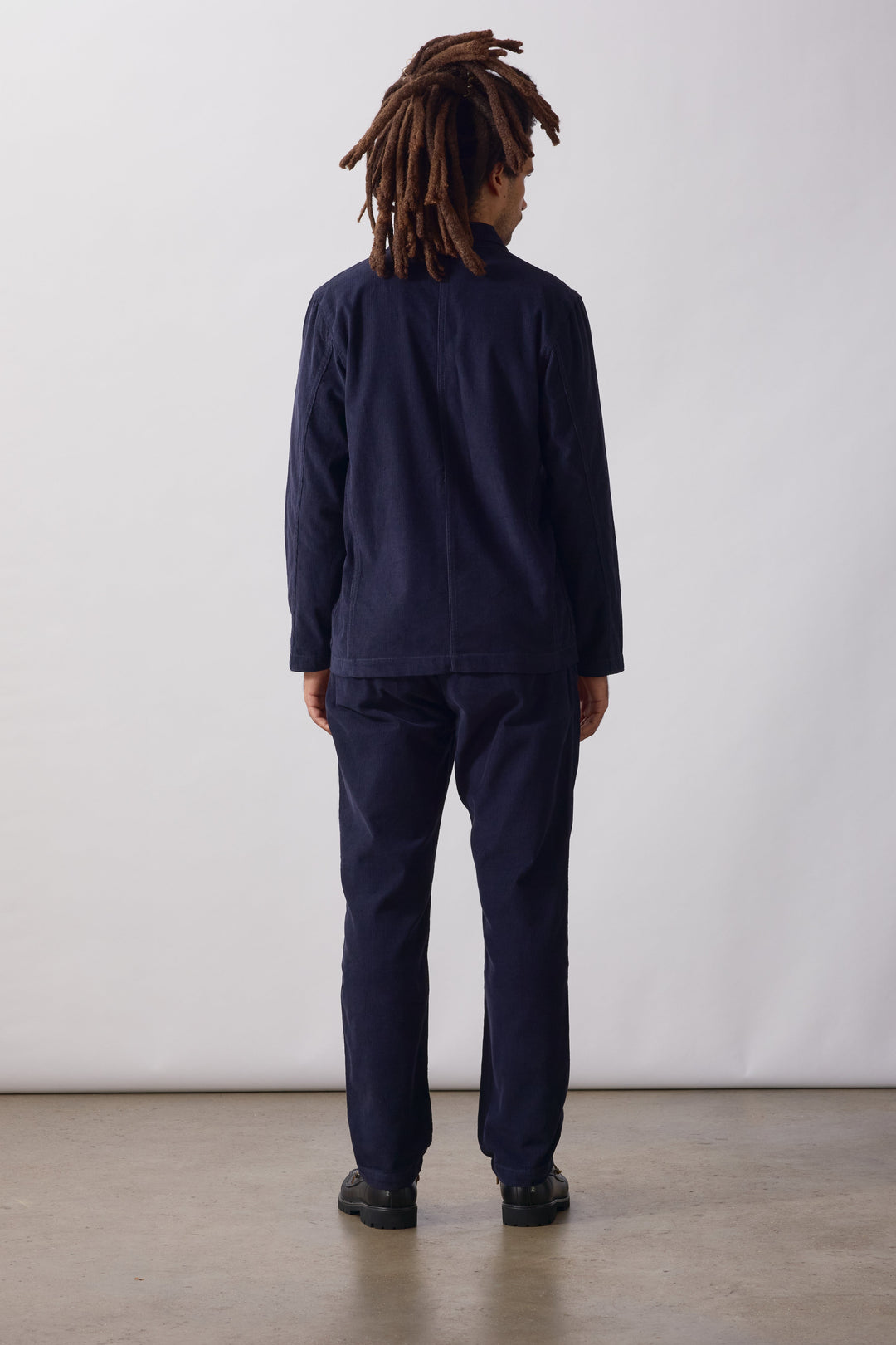 Service Works -  Fine Cord Server Suit Jacket - Dark Navy