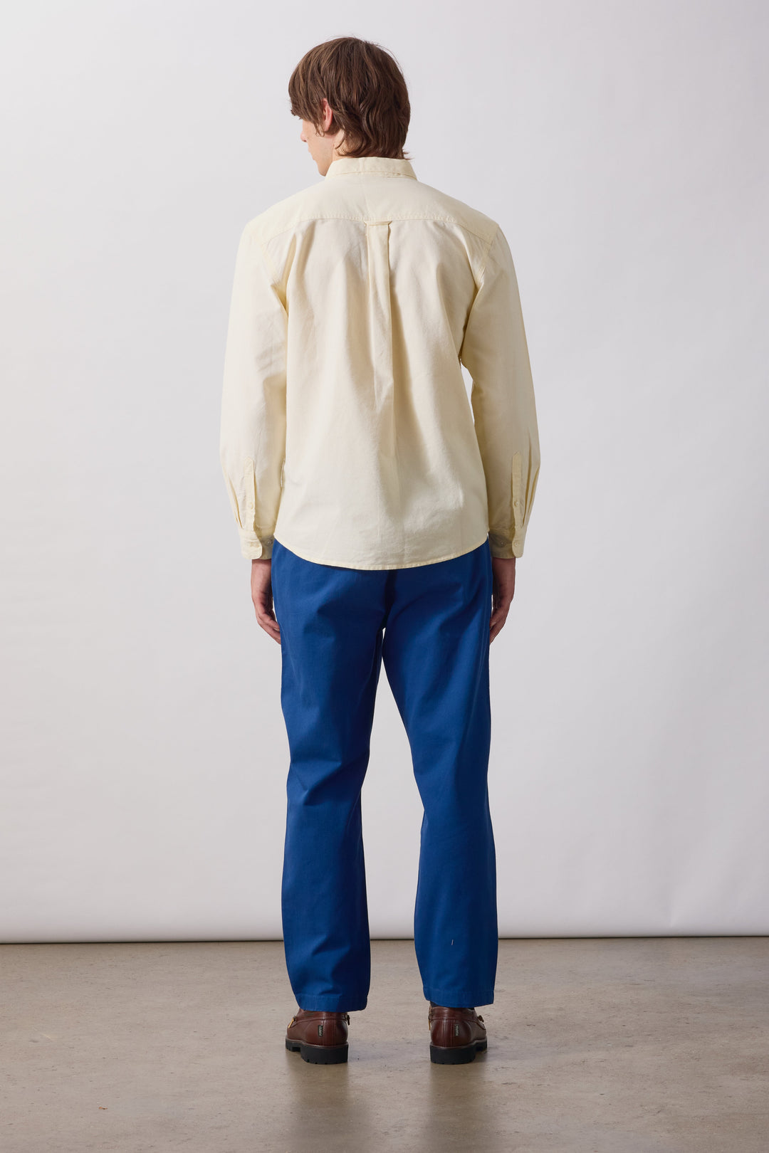 Service Works -  Artichoke Oxford Shirt - Vanilla