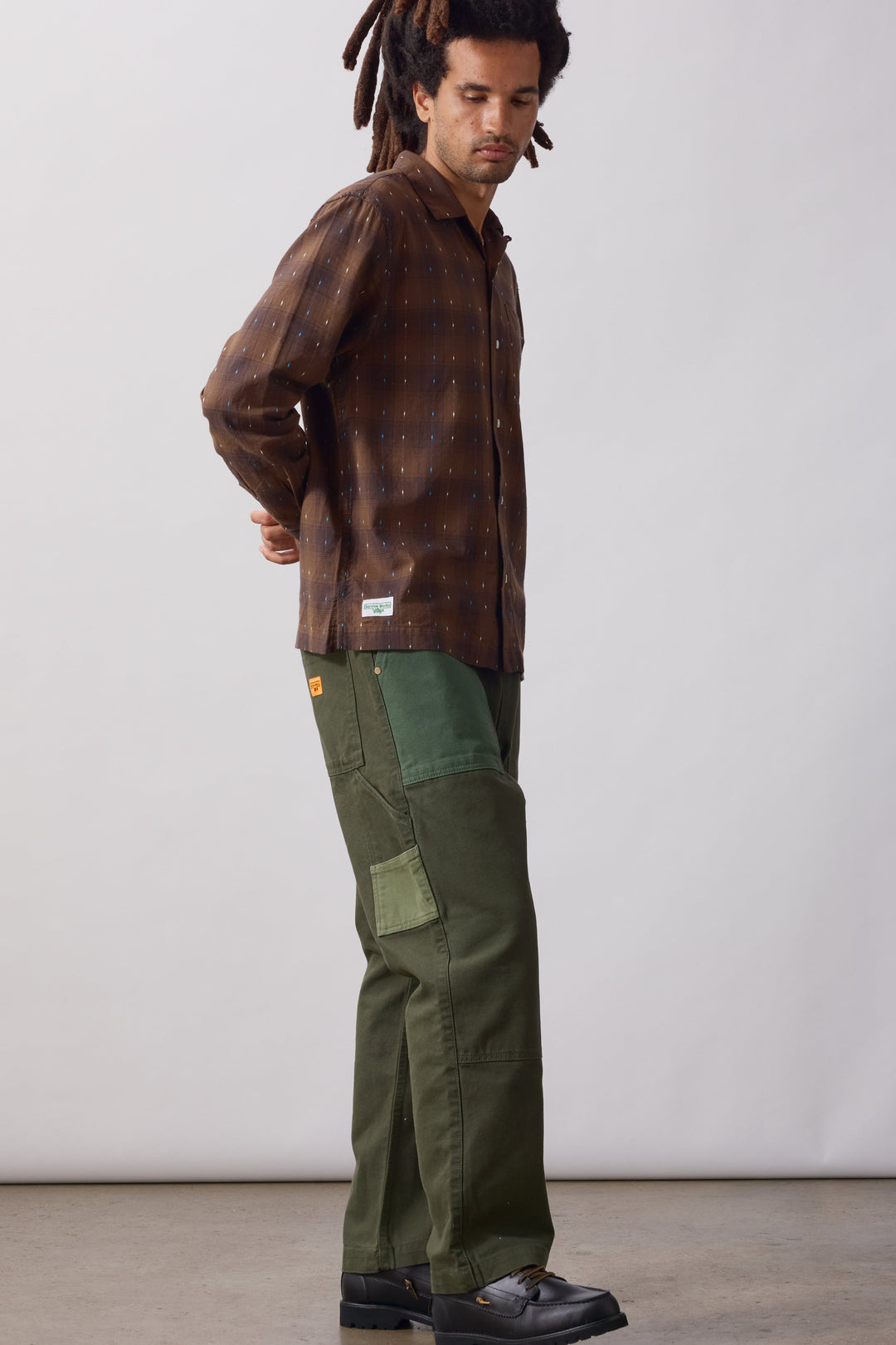 Service Works -  Drag Stitch Resort Shirt - Brown