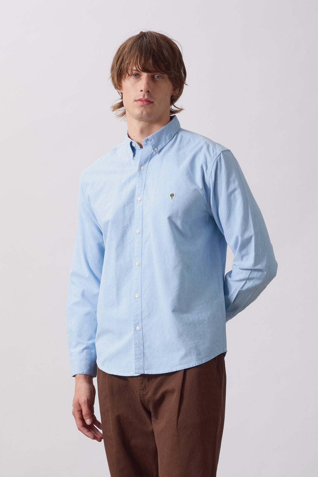 Service Works -  Artichoke Oxford Shirt - Blue