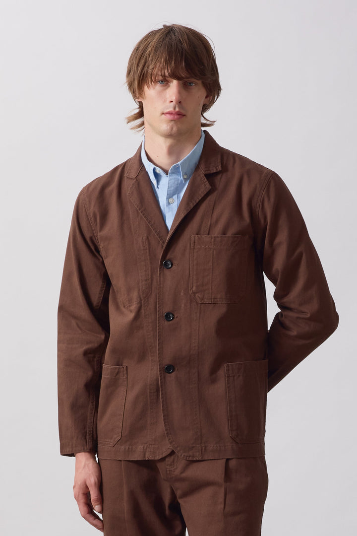 Service Works -  Twill Server Suit Jacket - Brown