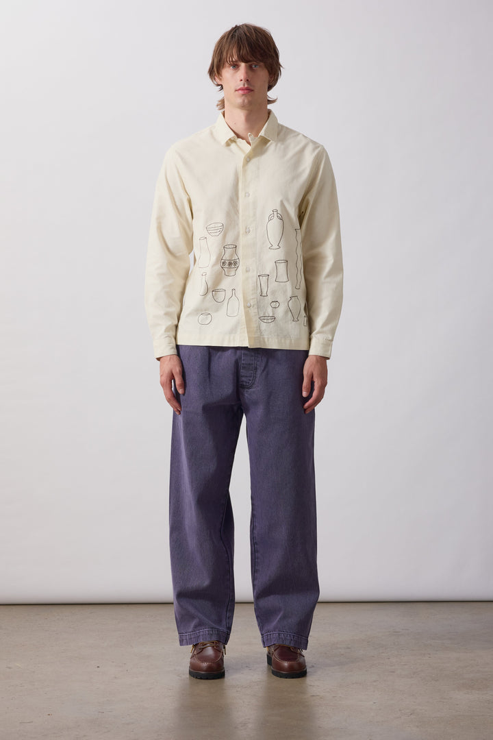Service Works -  Ceramic Resort Shirt - Off White