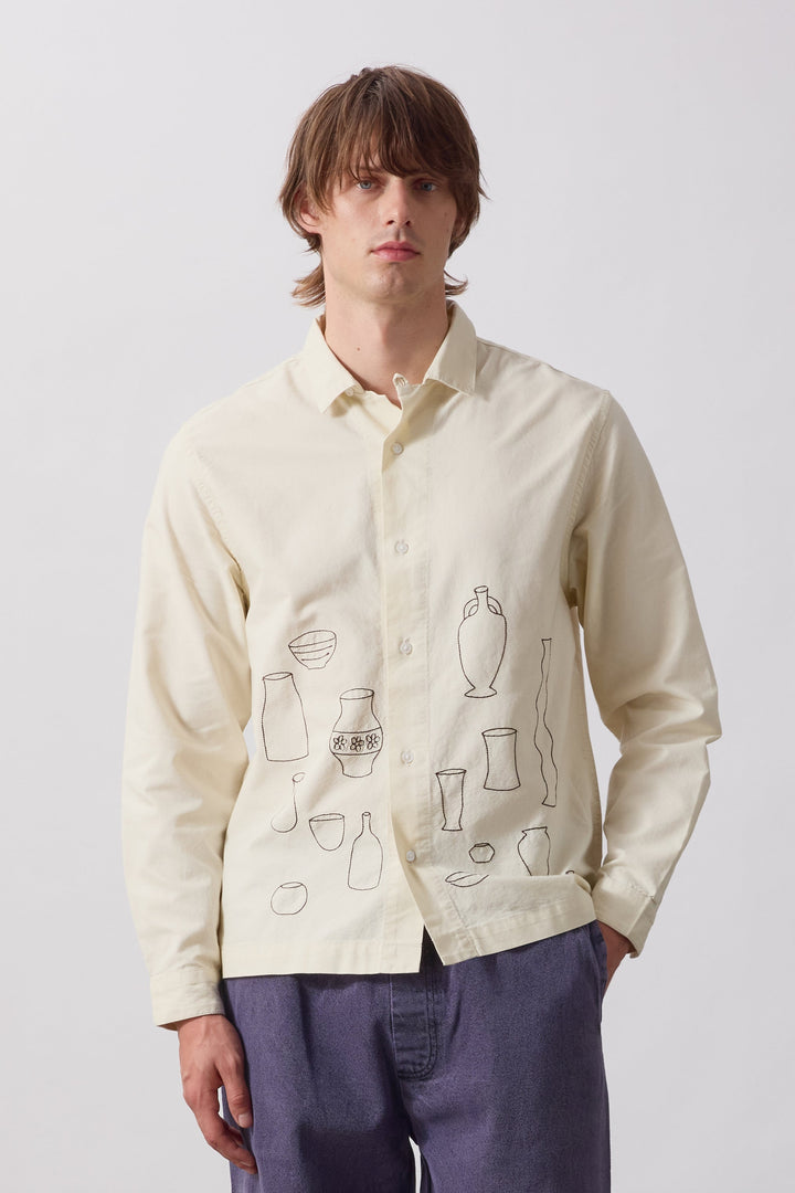 Service Works -  Ceramic Resort Shirt - Off White