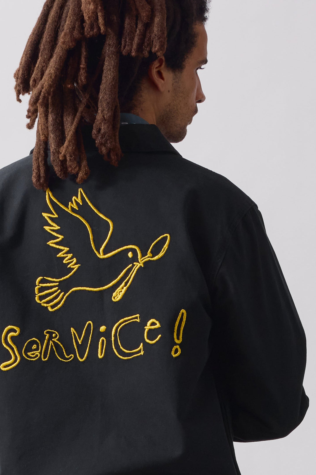 Service Works -  Dove Work Jacket - Black