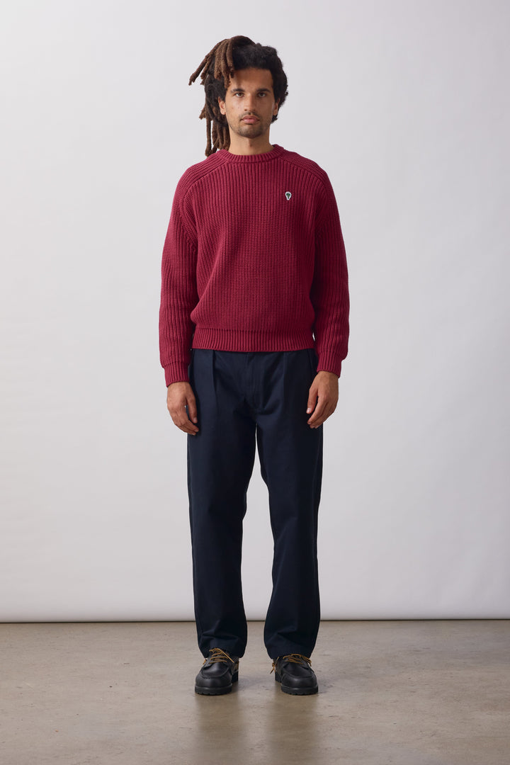 Service Works -  Artichoke Chunky Knit - Burgundy