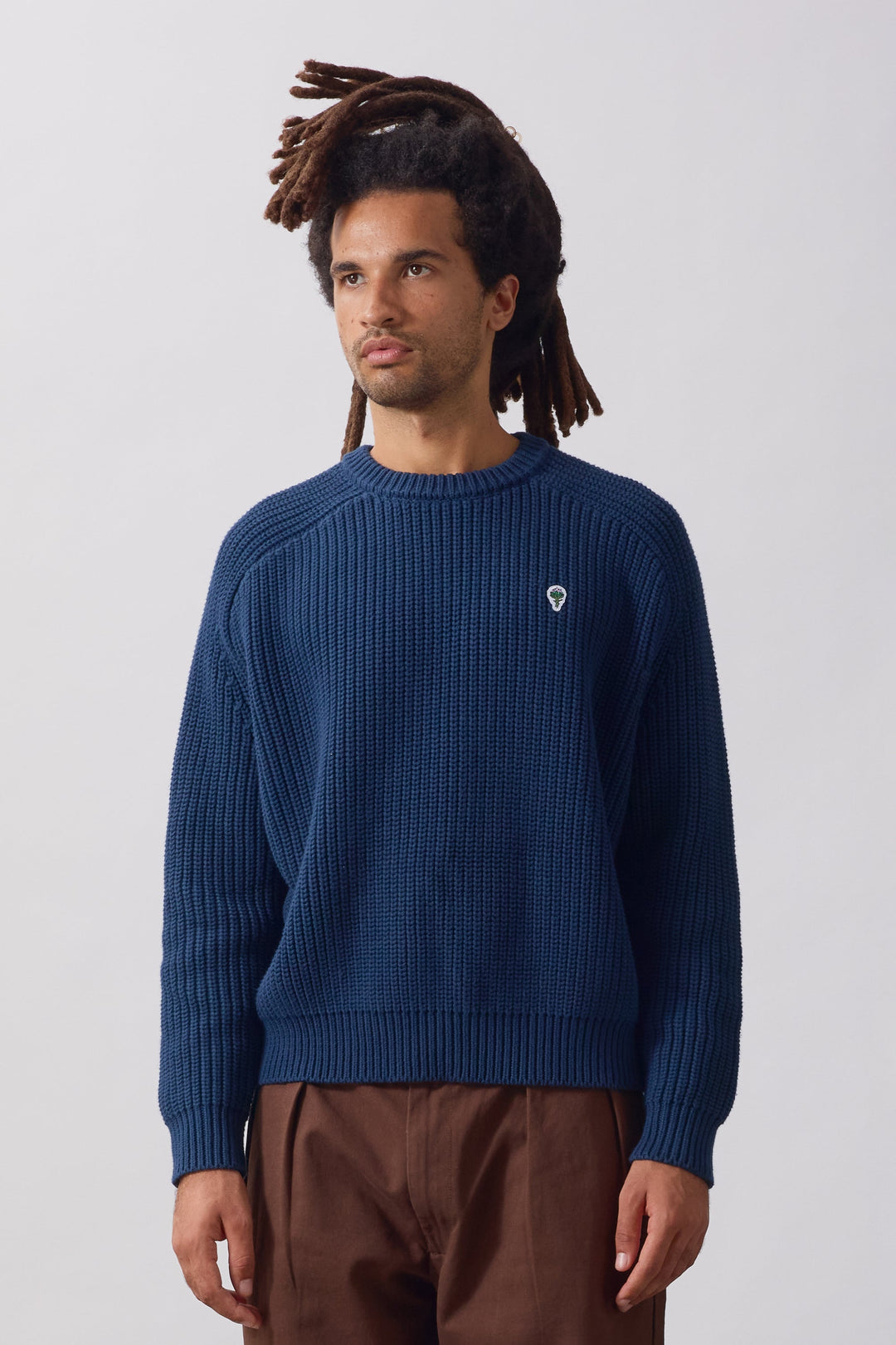 Service Works -  Artichoke Chunky Knit - Navy