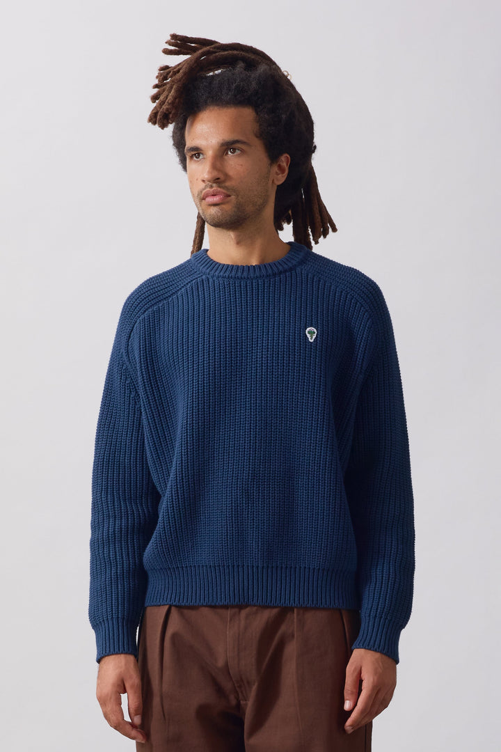 Service Works -  Artichoke Chunky Knit - Navy
