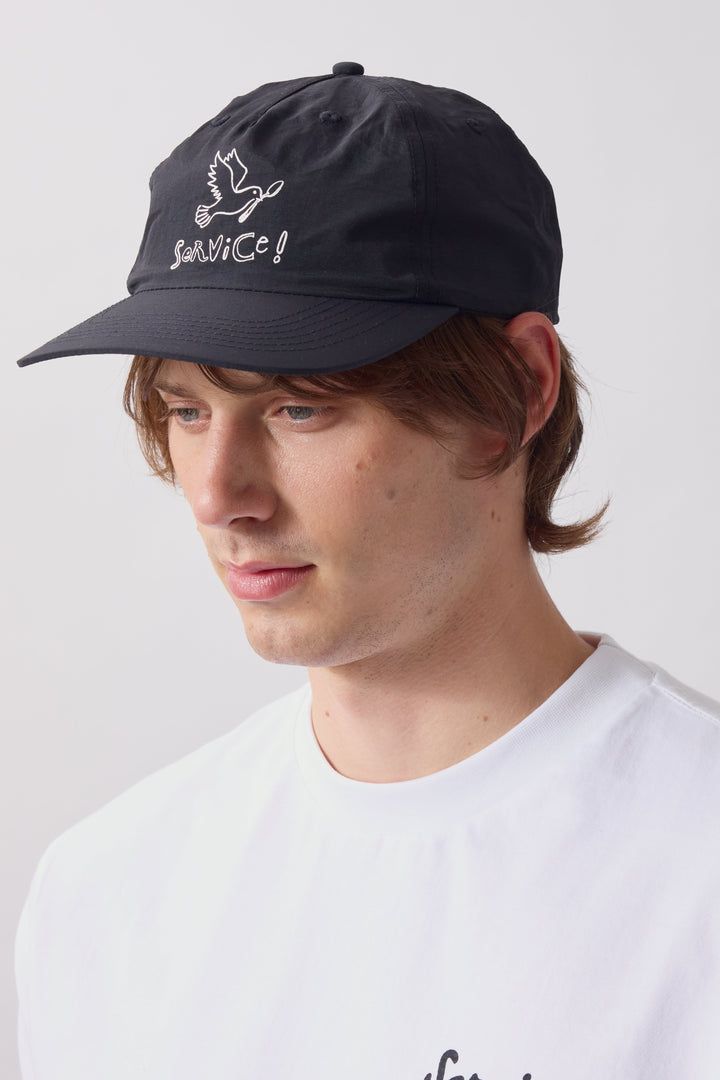 Service Works -  Nylon Dove Cap - Black