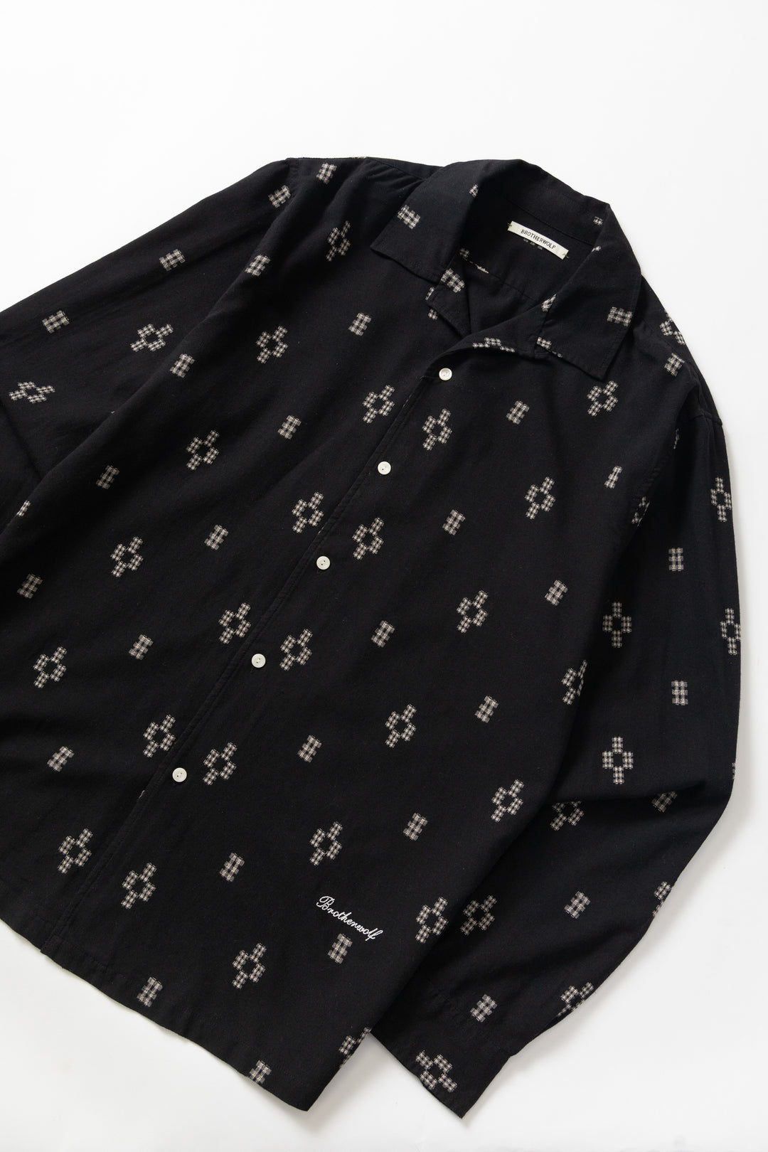 Brotherwolf - Kelp Long Sleeve Shirt - Black