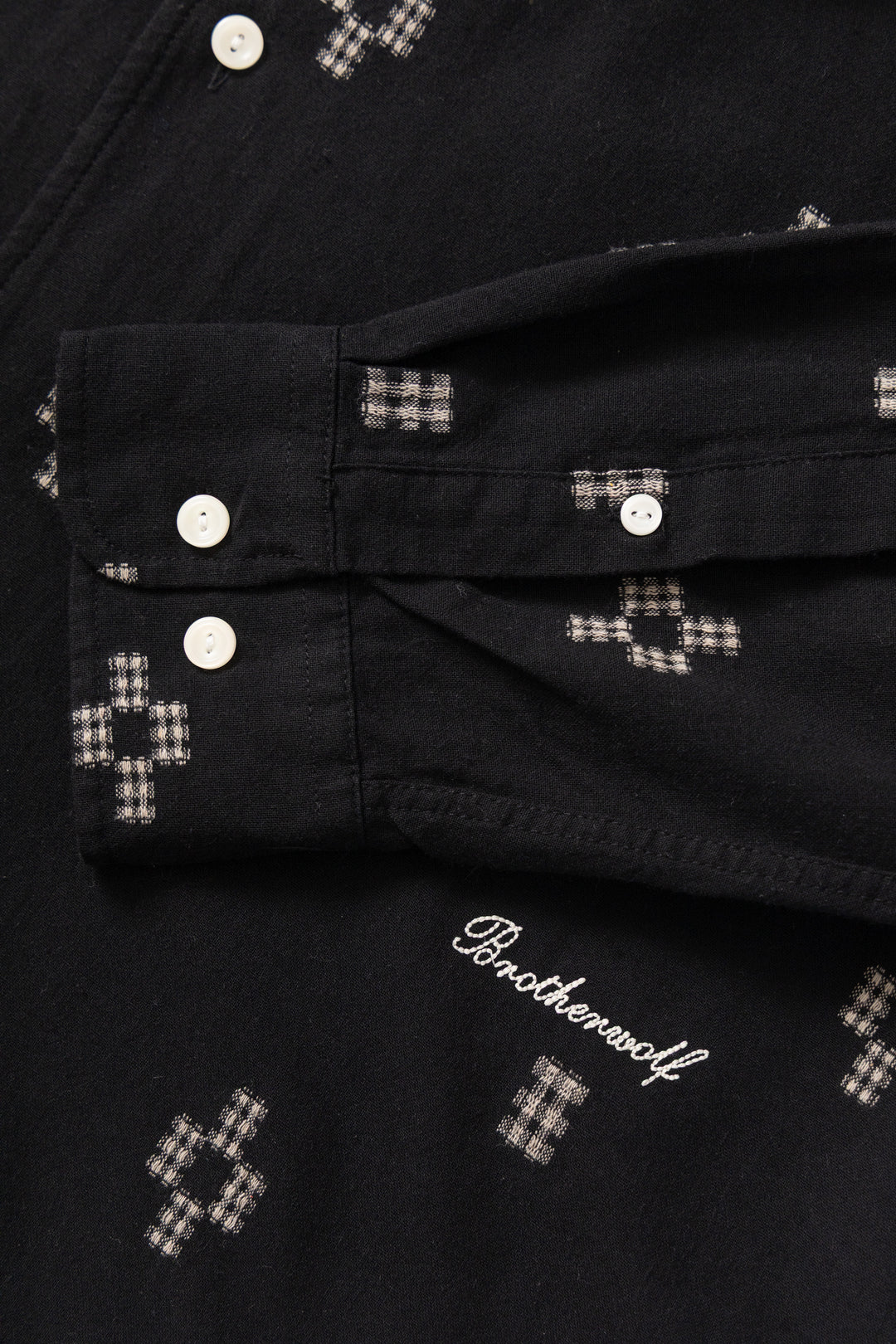 Brotherwolf - Kelp Long Sleeve Shirt - Black