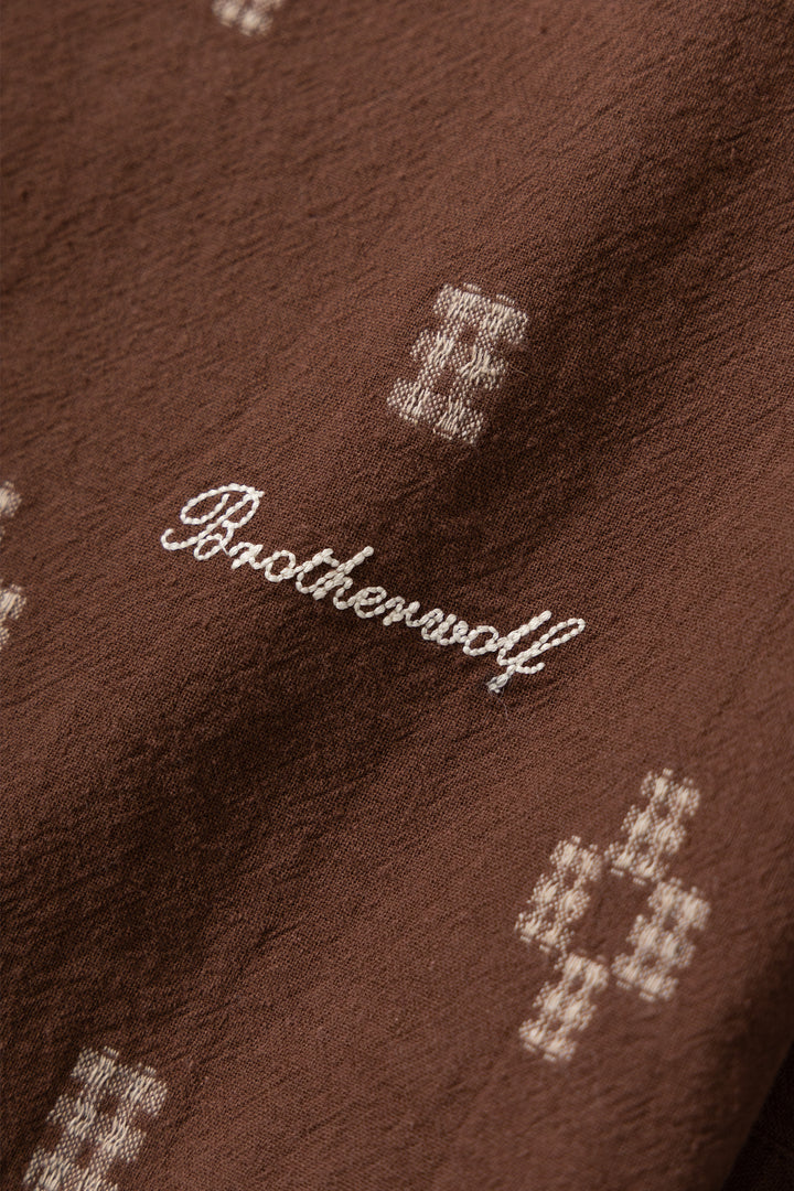 Brotherwolf - Kelp Long Sleeve Shirt - Brown
