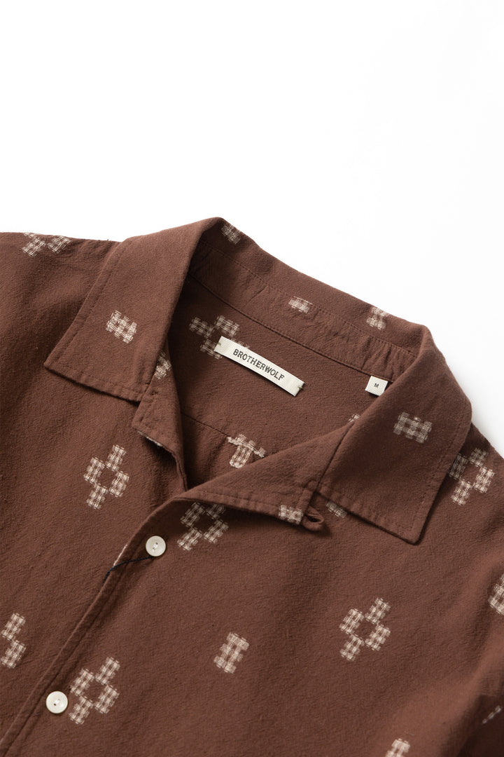Brotherwolf - Kelp Long Sleeve Shirt - Brown
