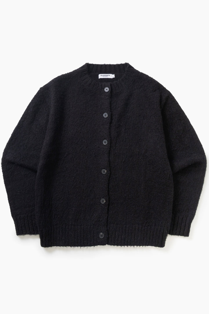 Blacksmith - Stand Collar Cardigan - Black