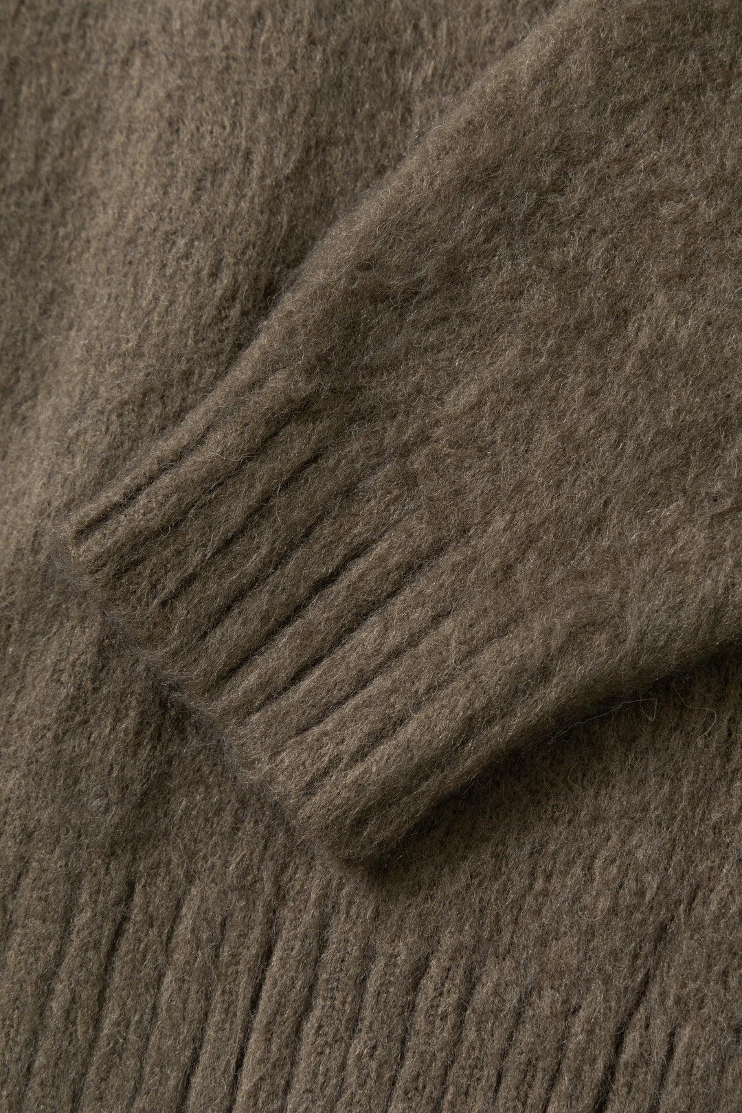 Blacksmith - Stand Collar Cardigan - Olive