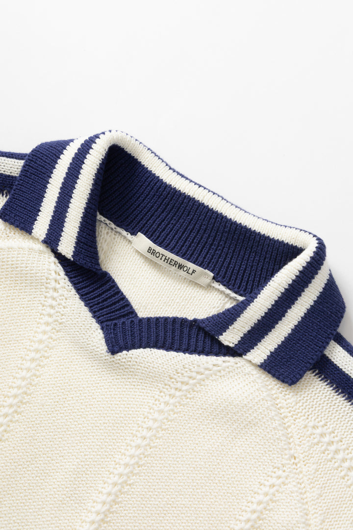 Brotherwolf - Port Polo - Off White