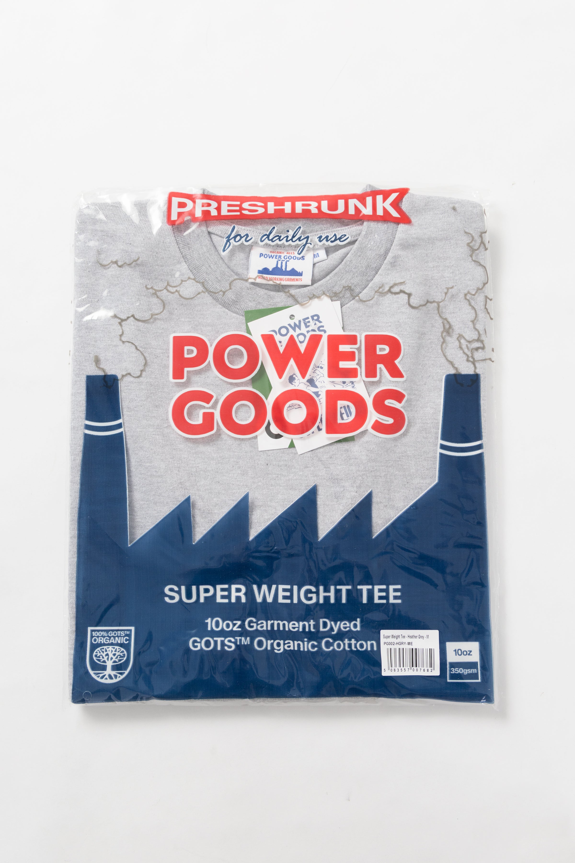 Power Goods - Super Weight T-Shirt - Heather Grey – Blacksmith Store
