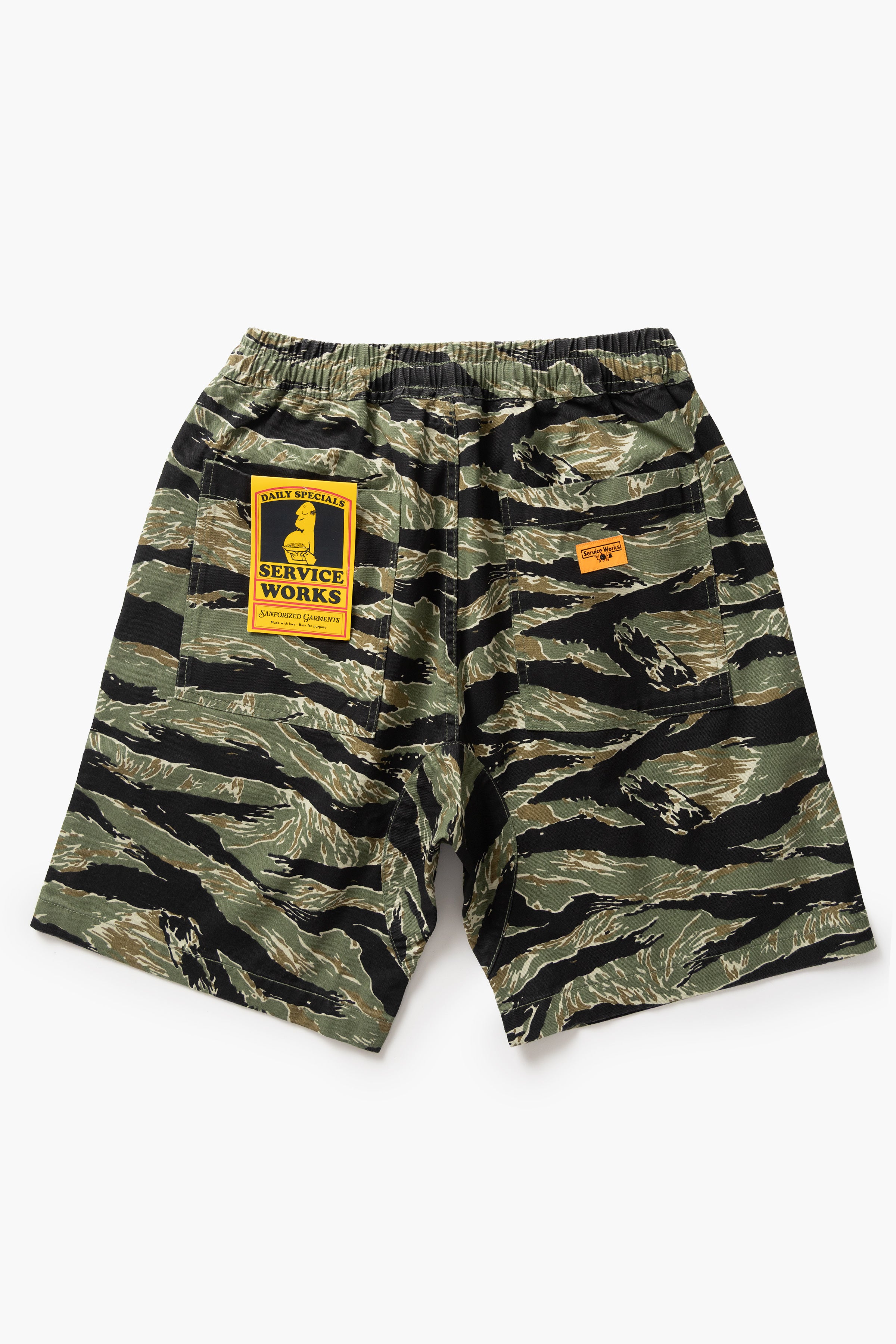 Service Works - Patterned Chef Shorts - Tiger Stripe – Blacksmith
