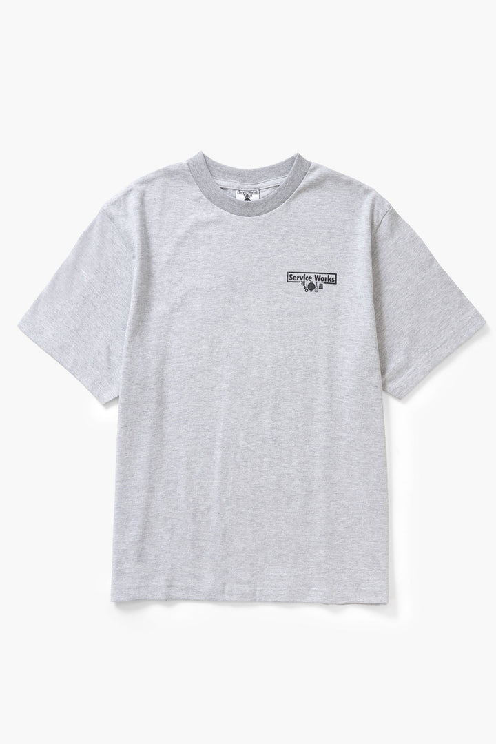 Service Works - Trademark Tee - Heather Grey