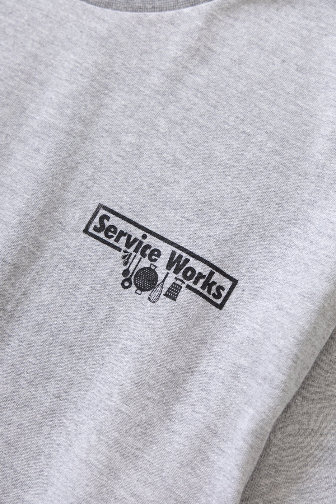 Service Works - Trademark Tee - Heather Grey