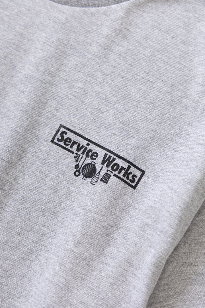 Service Works - Trademark Tee - Heather Grey