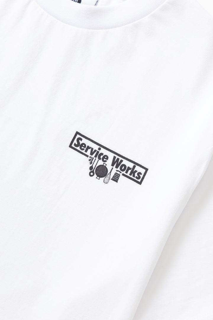 Service Works - Trademark Tee - White