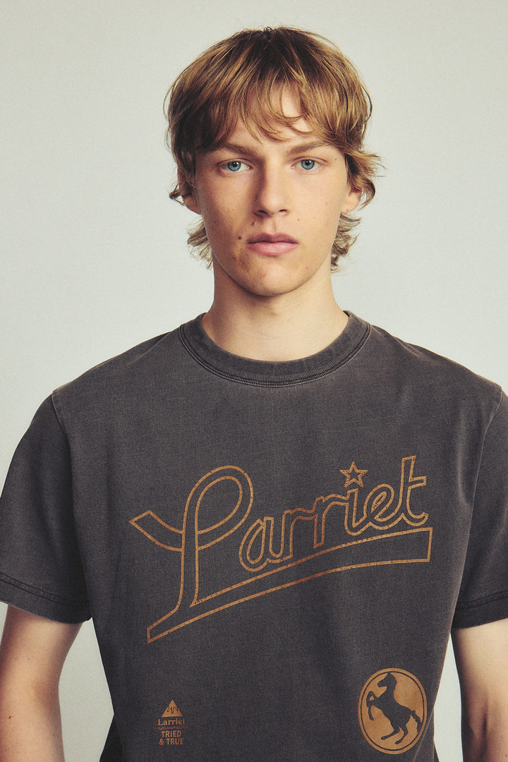 Larriet - Tried & True Tee - Dark Brown