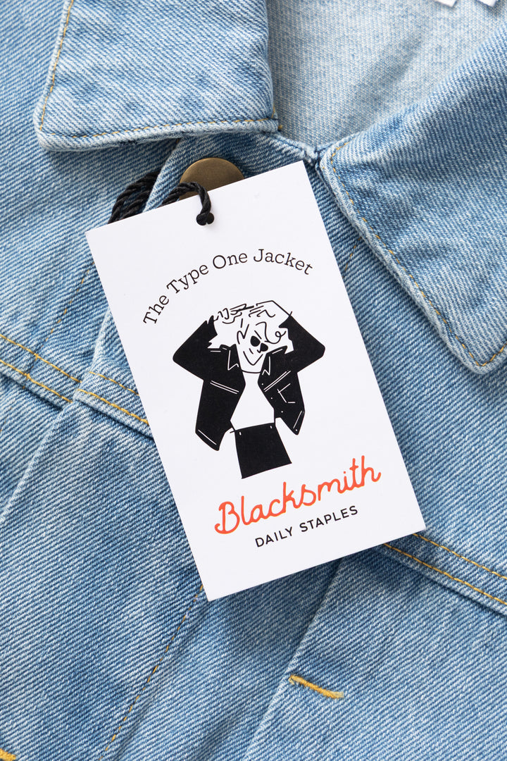 Blacksmith - Type-1 Jacket - Light Wash
