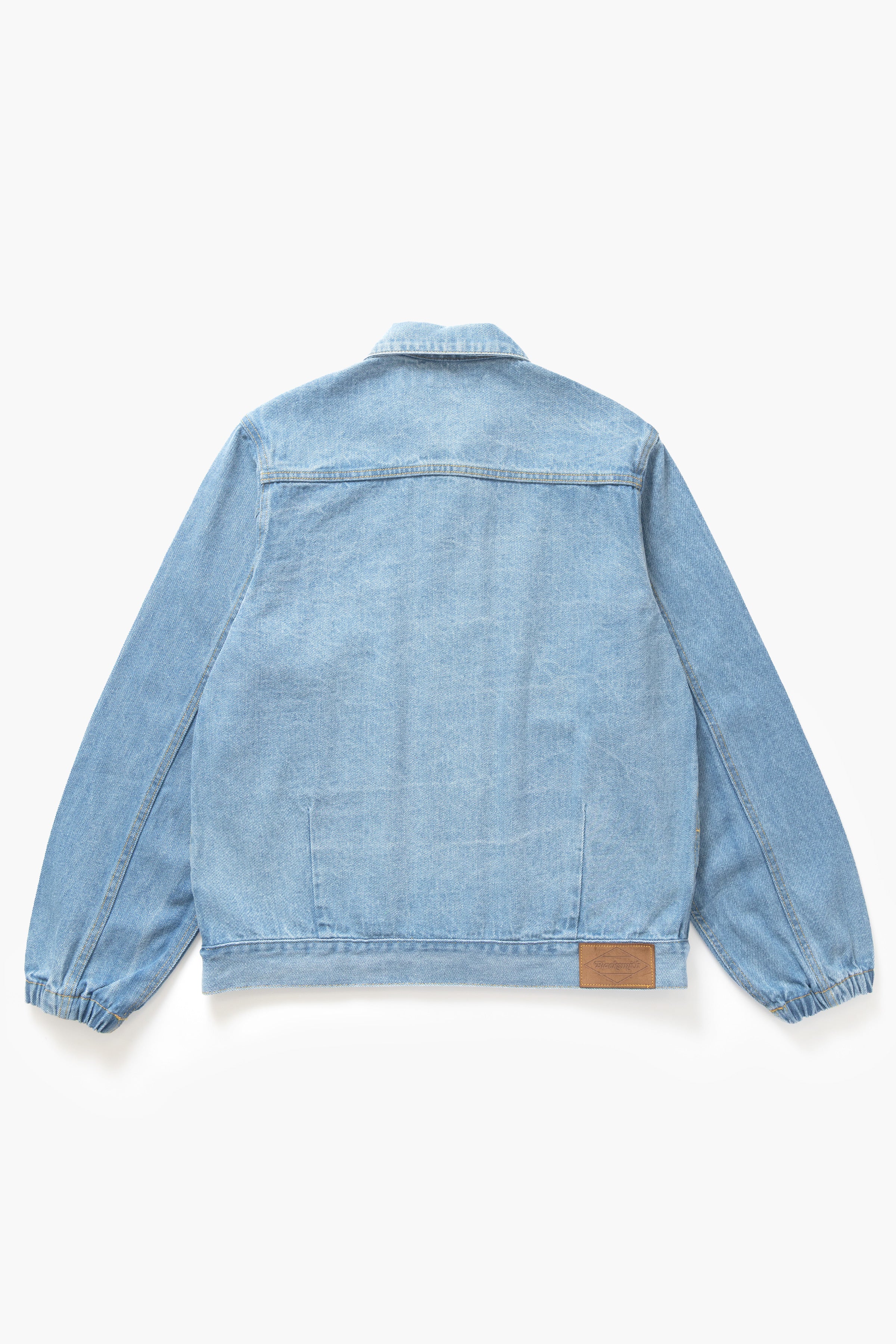 Blacksmith - Type-1 Jacket - Light Wash – Blacksmith Store