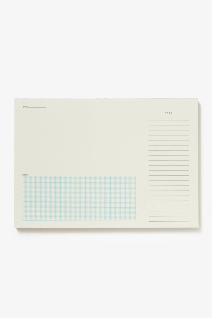 Before Breakfast - Desktop Notepad - Mid Grey