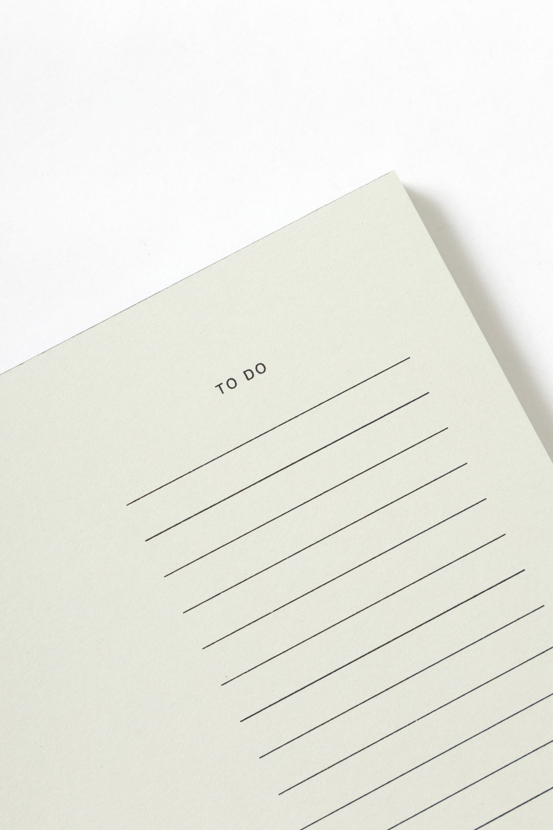 Before Breakfast - Desktop Notepad - Mid Grey